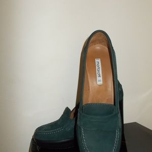 Suede shoes in green - size US 5.5 ( EU 35)